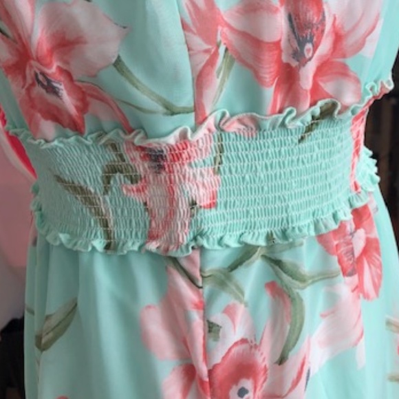 Floral Print Dress Summer Sz 6P - Picture 6 of 10